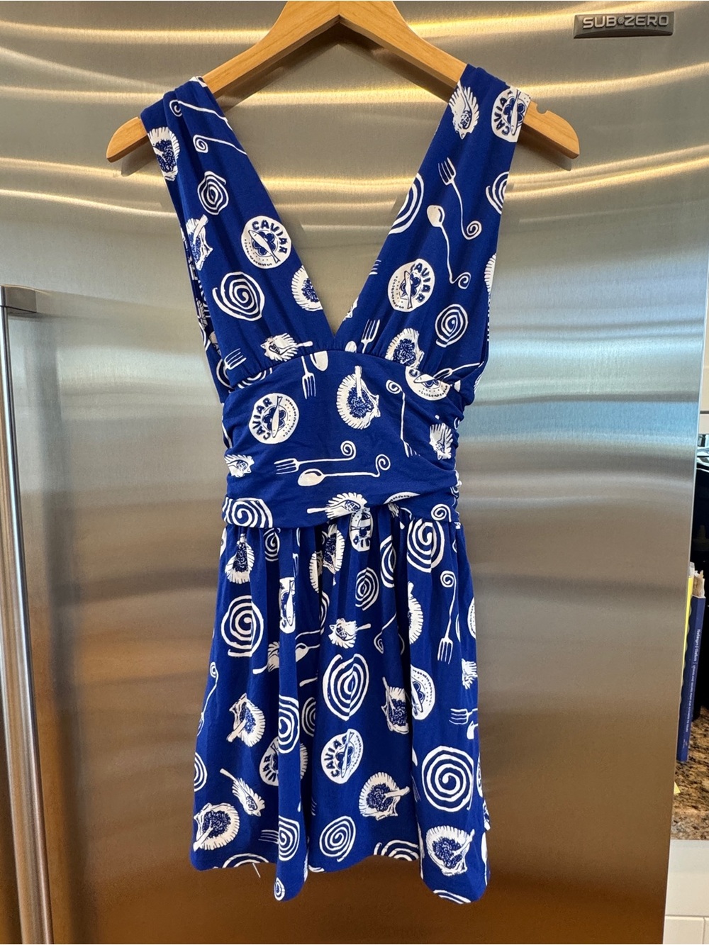 NWT Lisa Says Gah Mila Mini Dress Caviar Blue , brand new - Picture 12 of 16